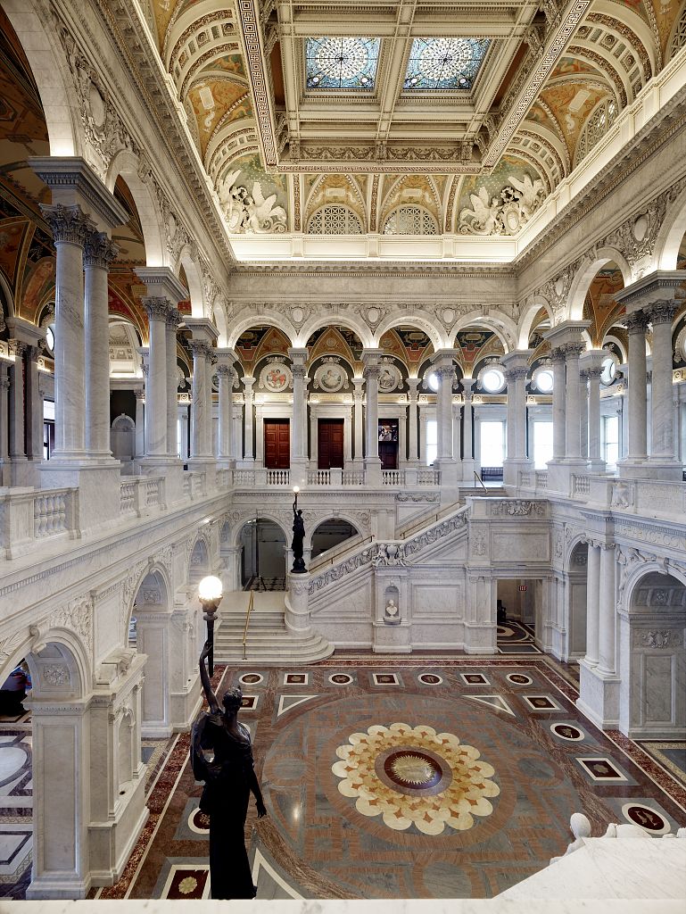 Great Hall of the Library of Congress Thomas Jefferson Building